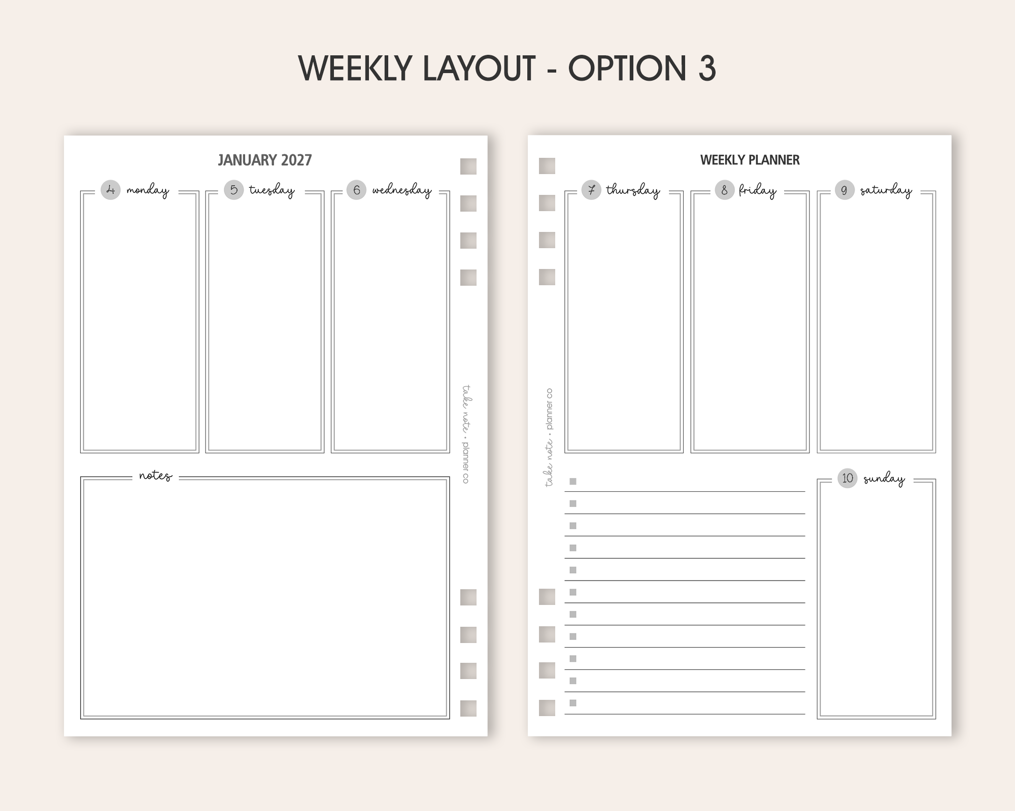 Weekly Planner