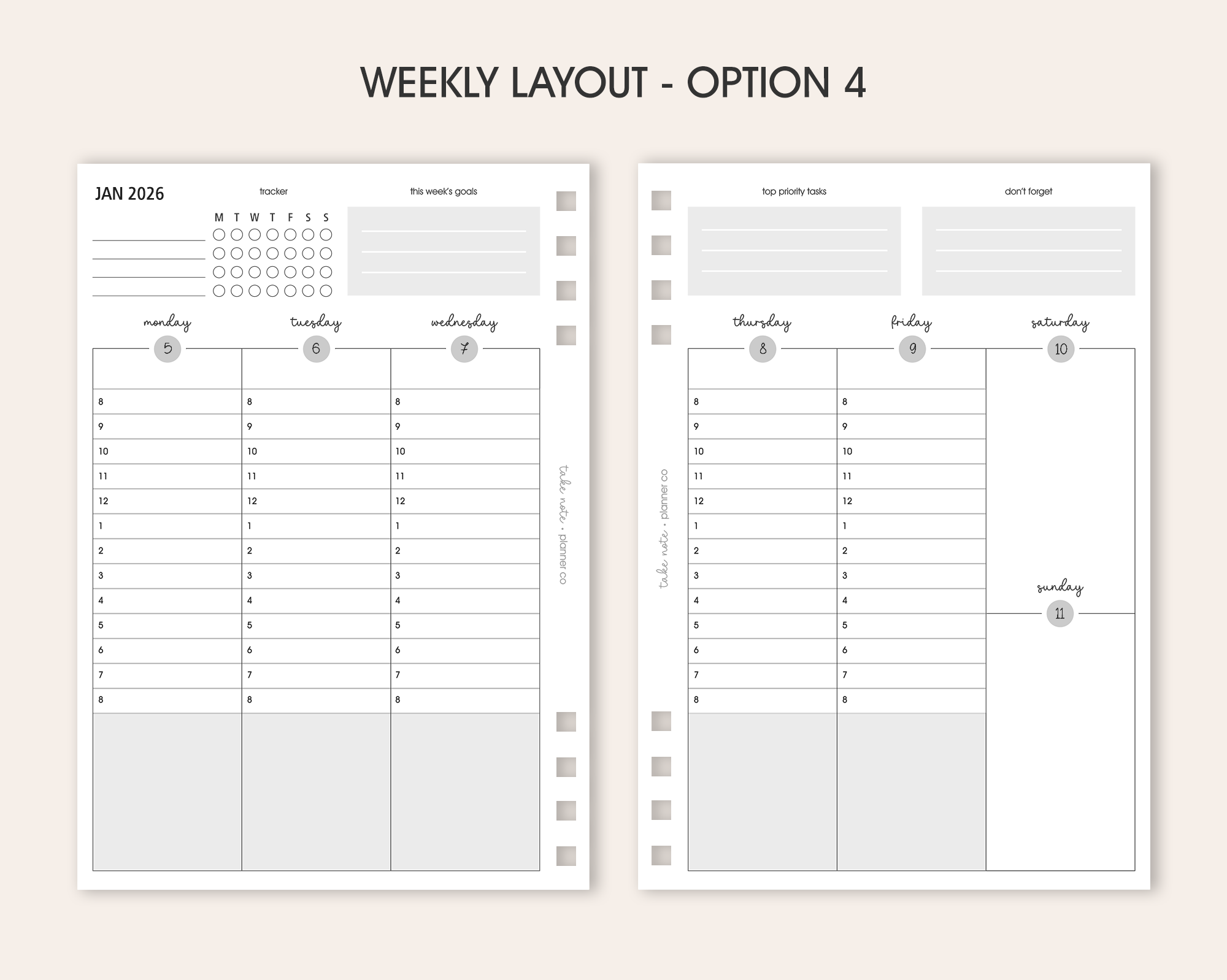 Weekly Planner