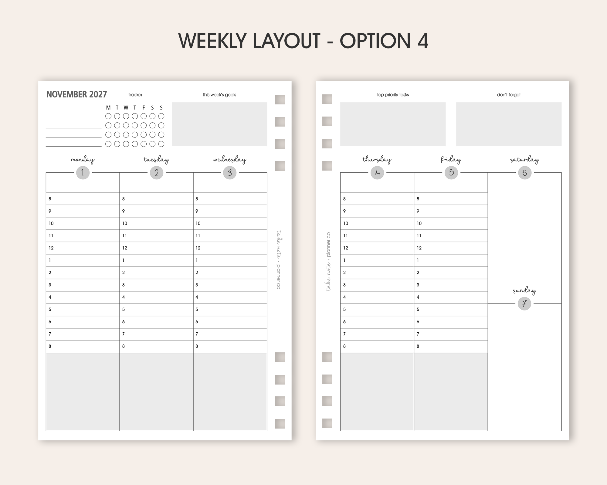 Weekly Planner