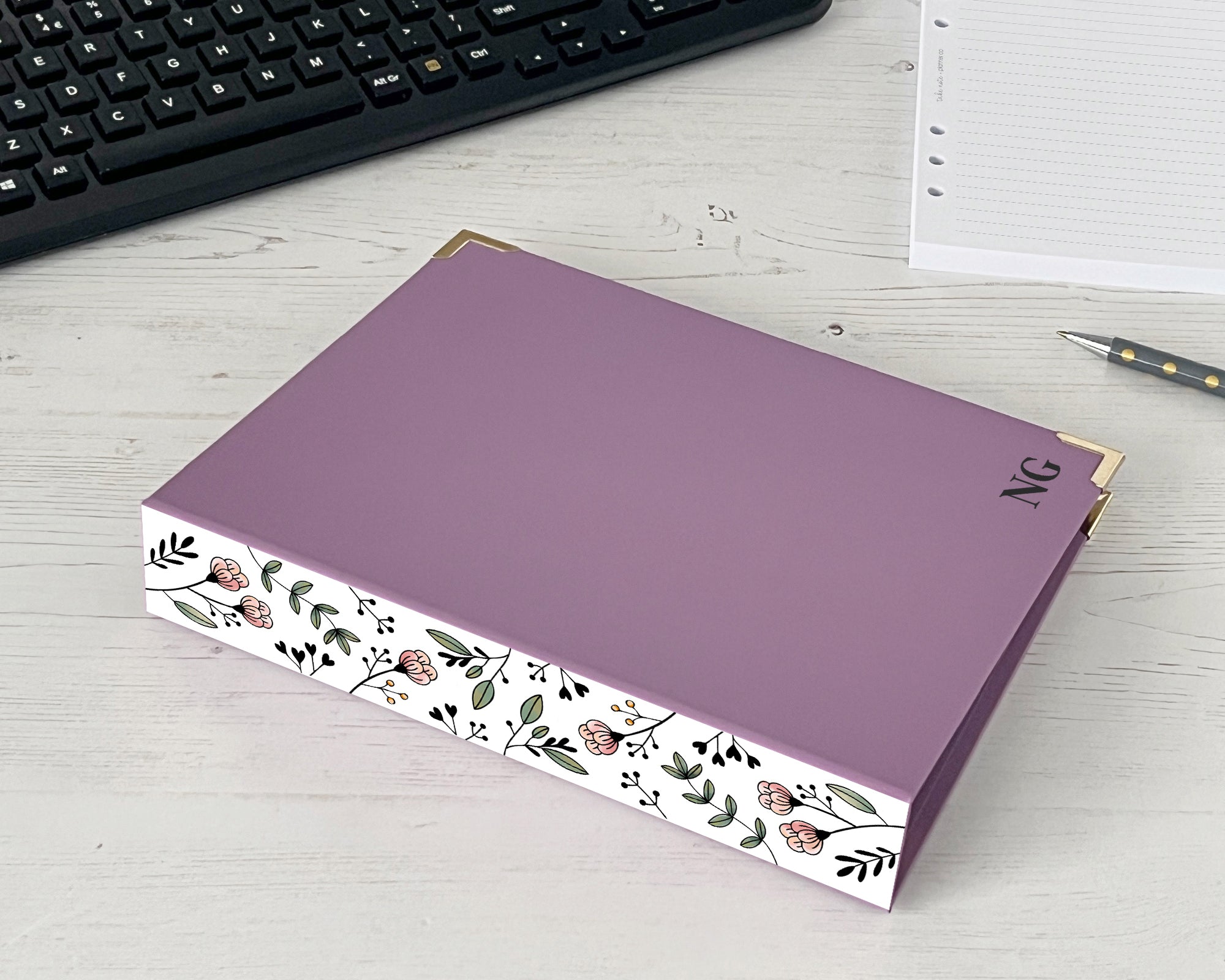 RINGBINDER | Colouful Floral Spine