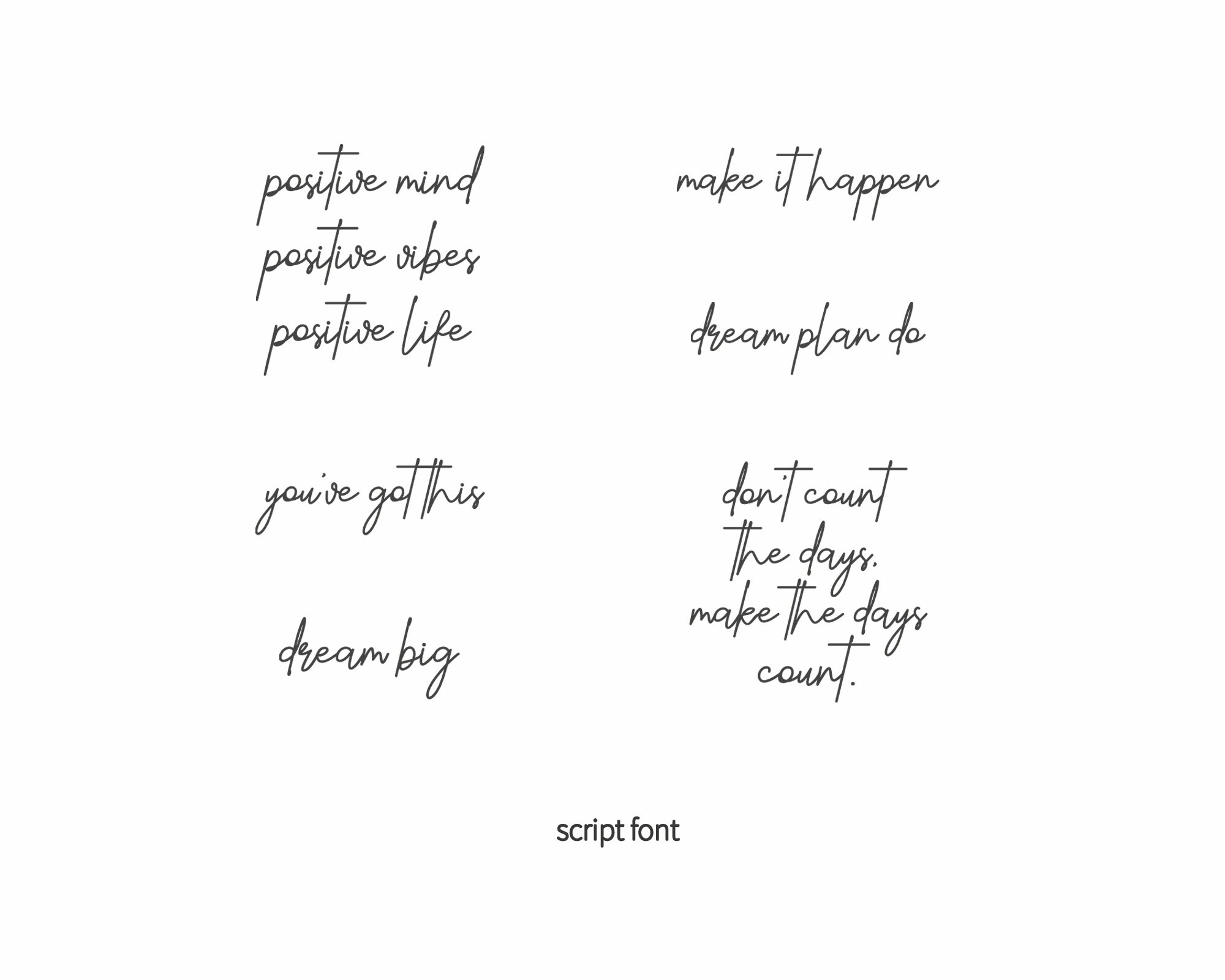 RINGBINDER | Positive Phrases