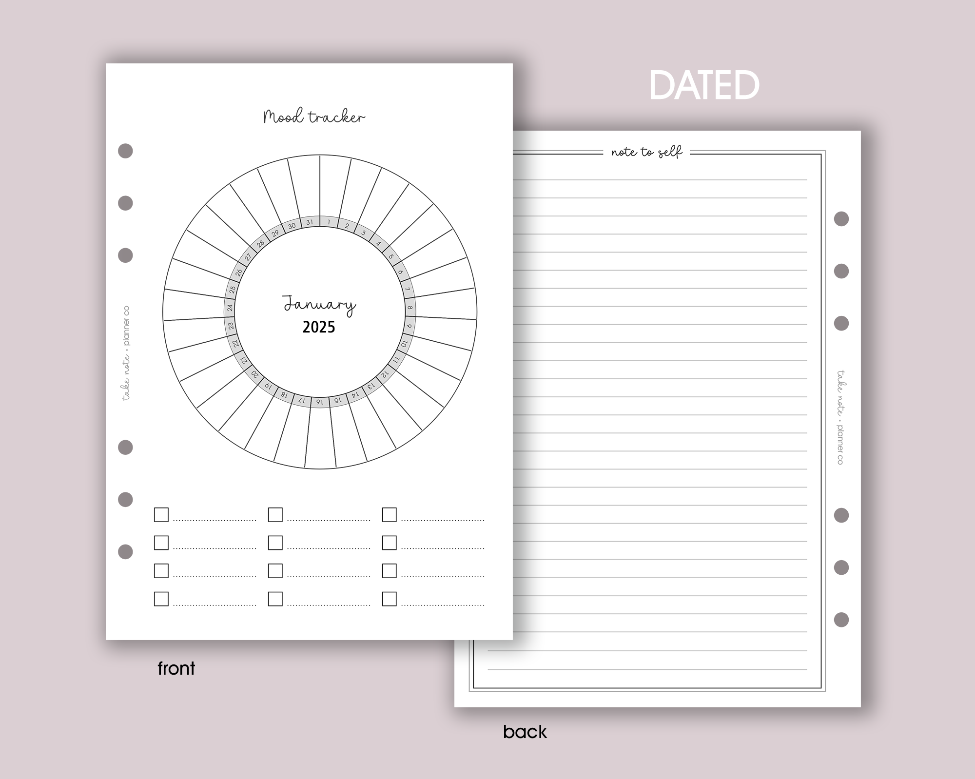 Mood Tracker Inserts <!---classic-->