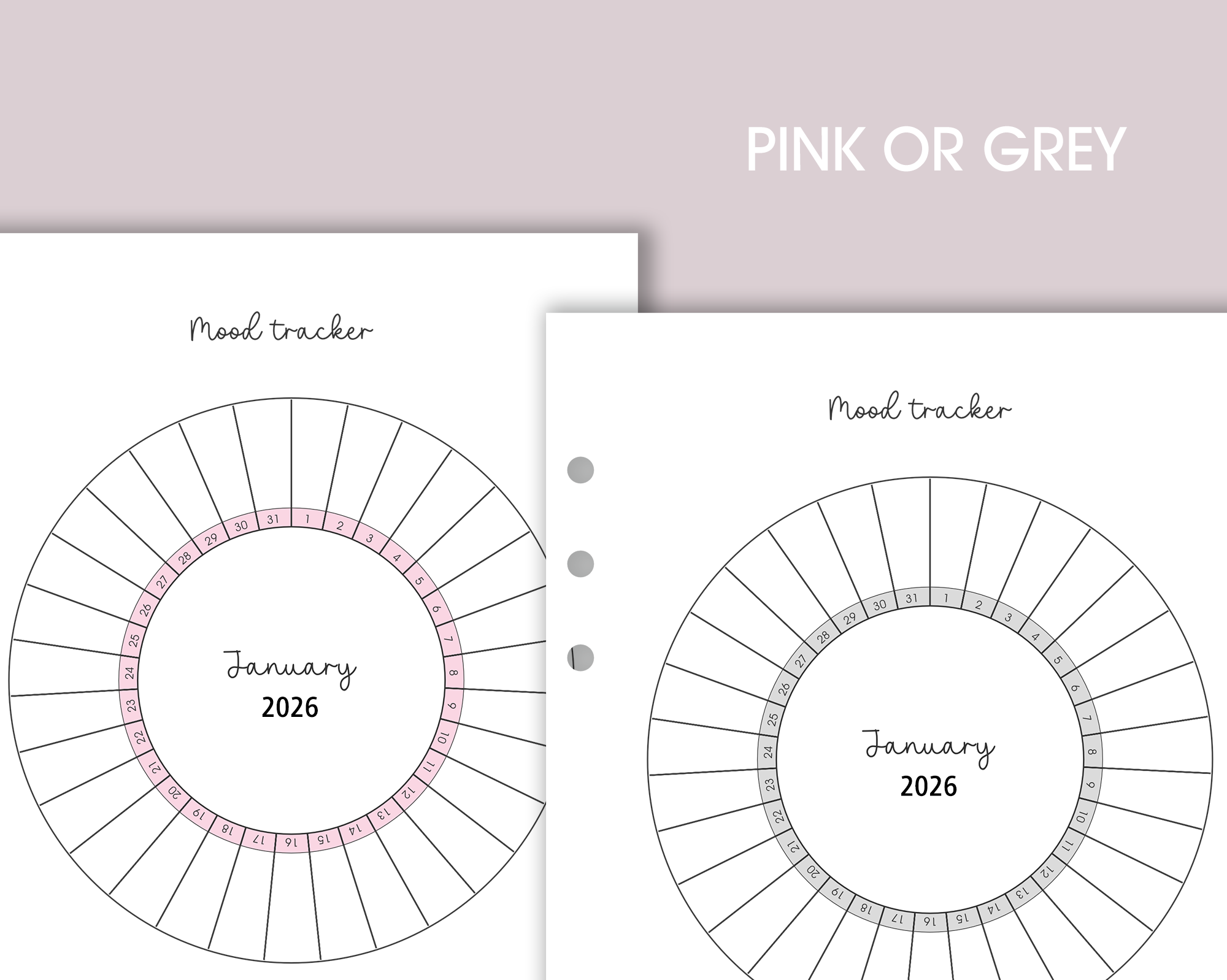 Mood Tracker Inserts <!---classic-->