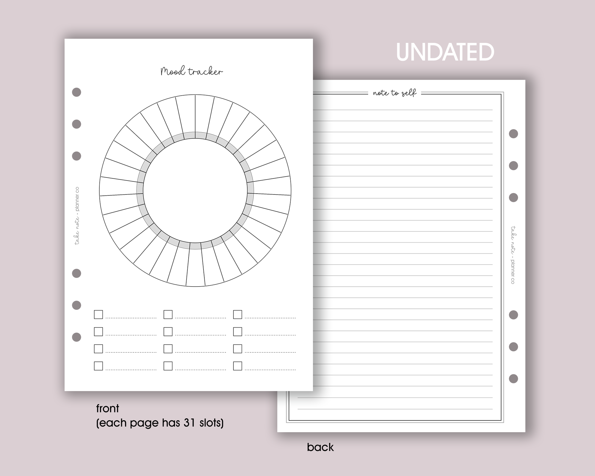 Mood Tracker Inserts <!---classic-->