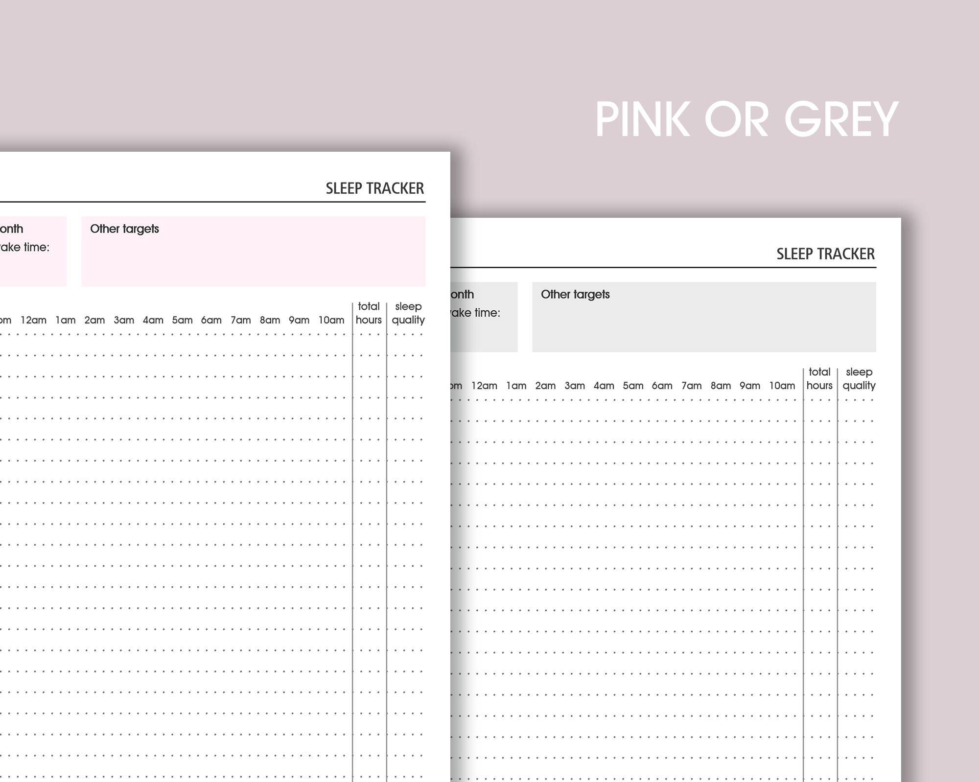 Sleep Tracker Inserts <!---classic-->
