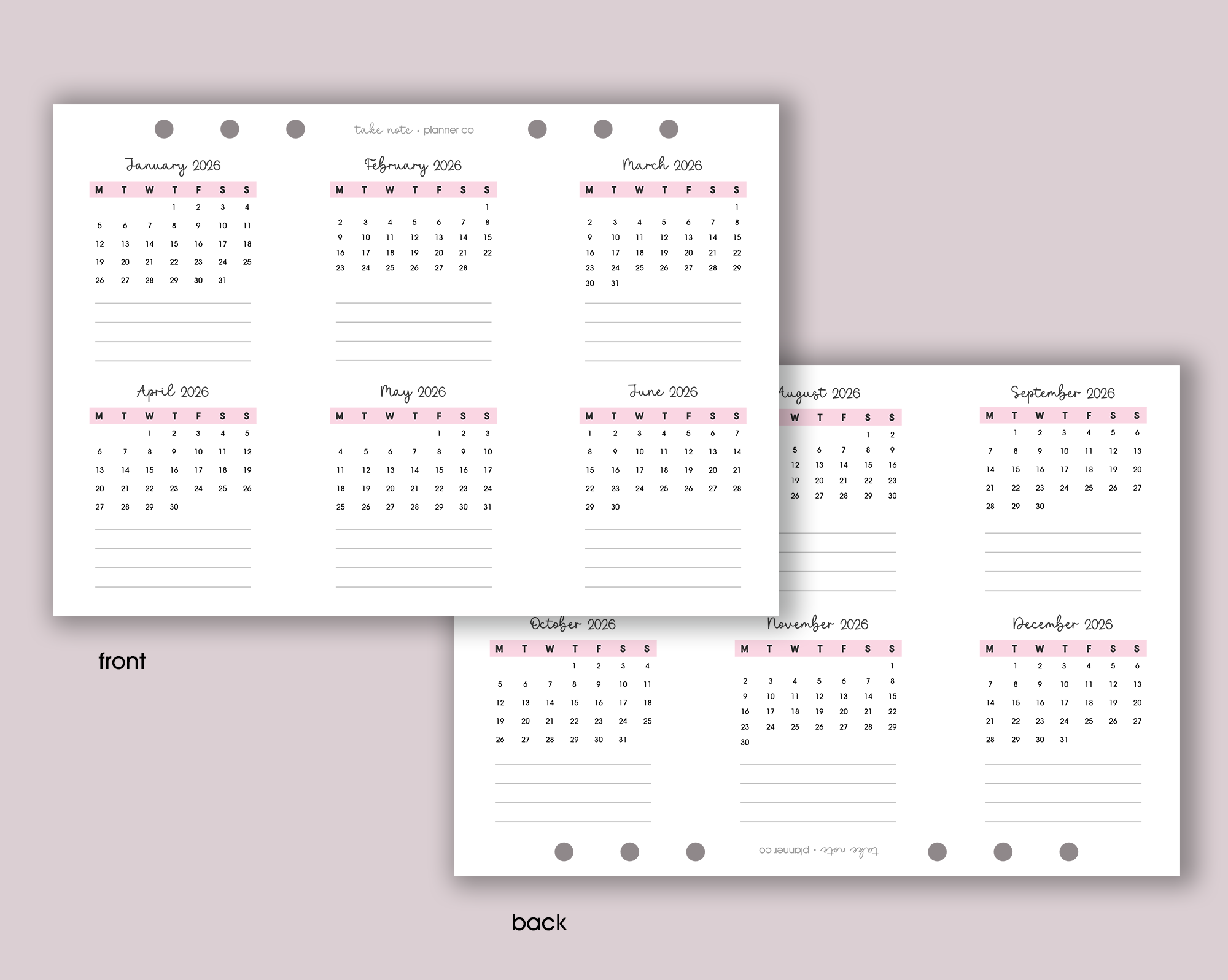 Yearly Overview Insert <!--classic:YEAR2a-->