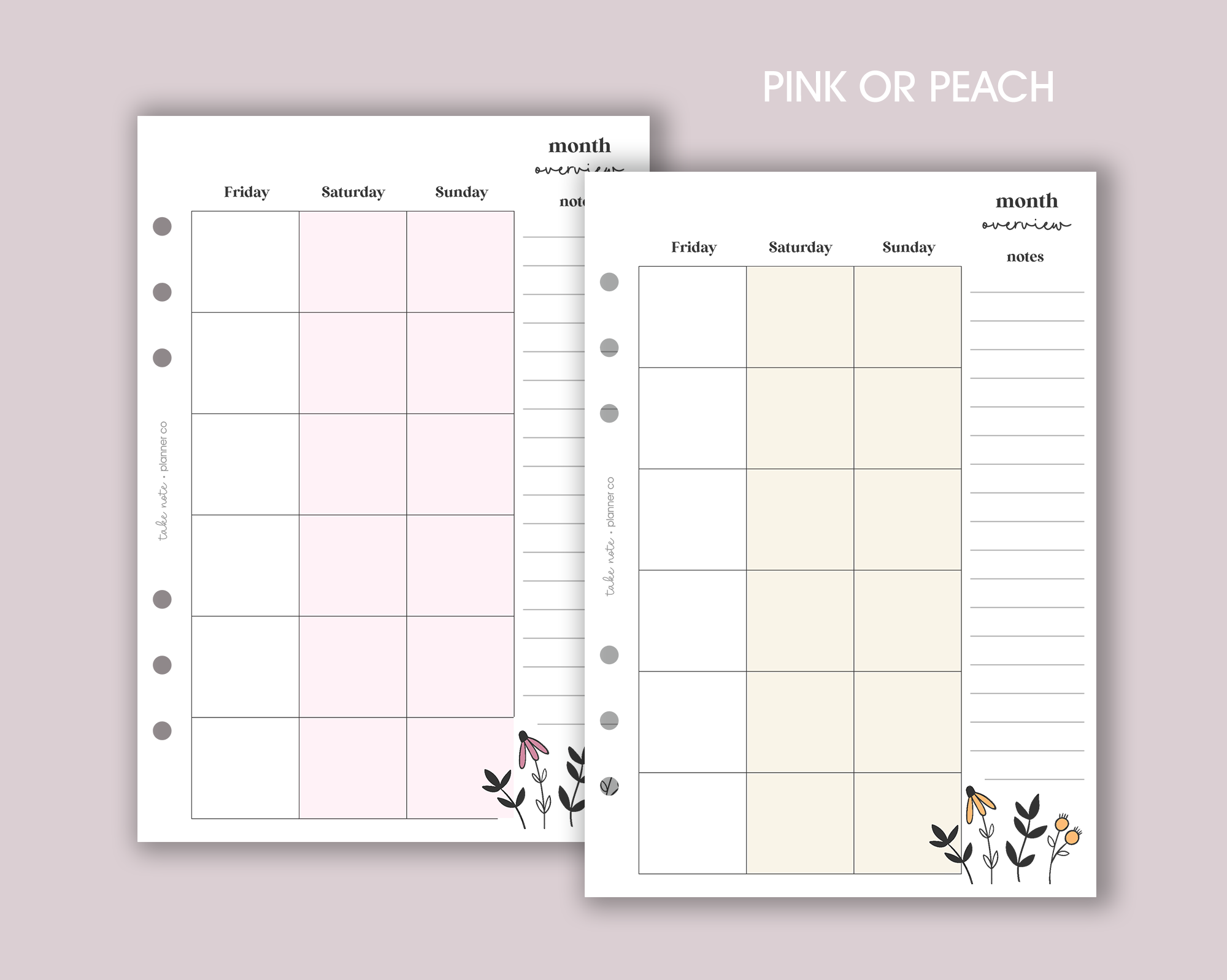 Undated Monthly Inserts <!---daisy:MONTH-->
