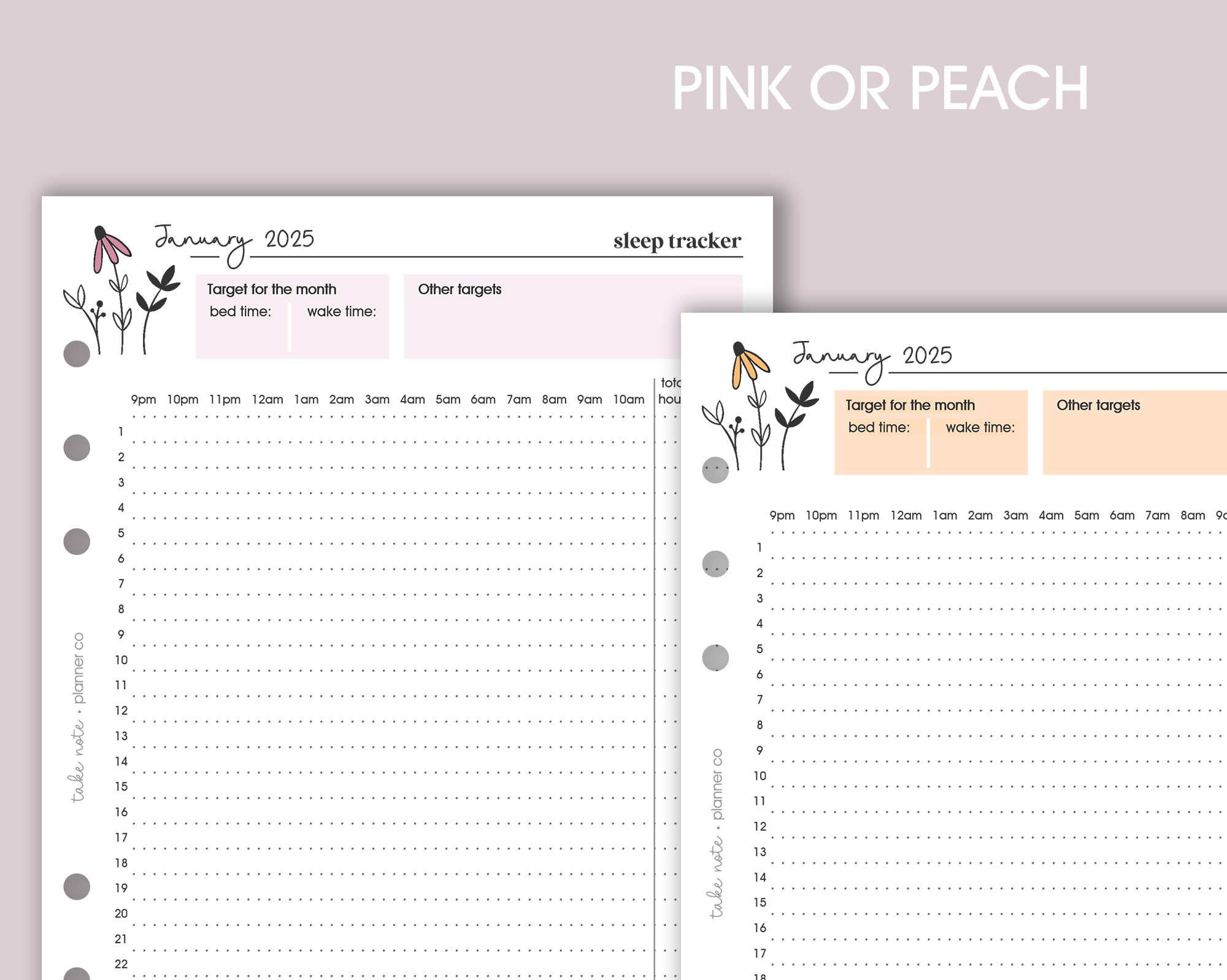 Sleep Tracker Inserts <!---daisy-->