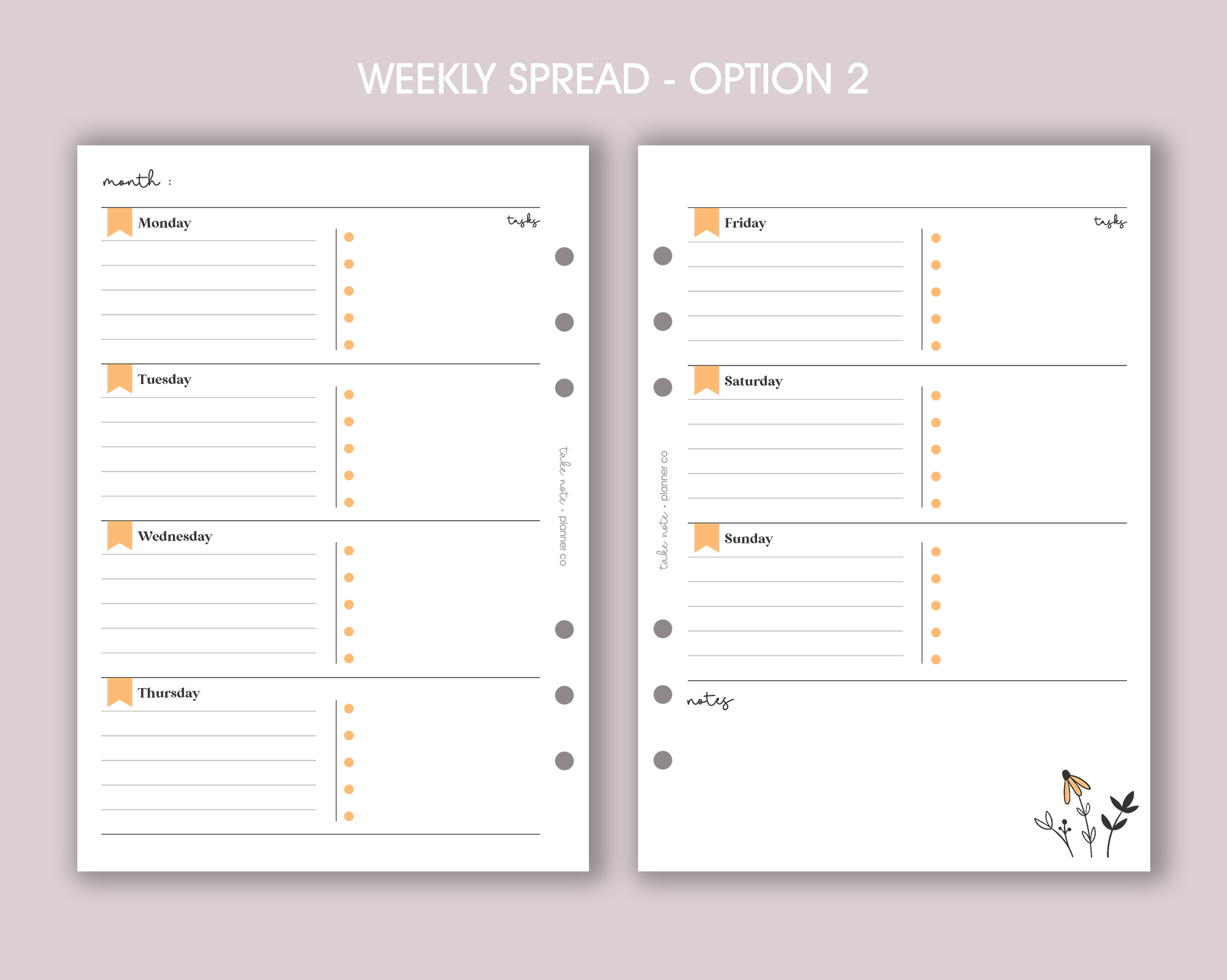Undated Weekly Inserts <!---daisy:WEEK1-->