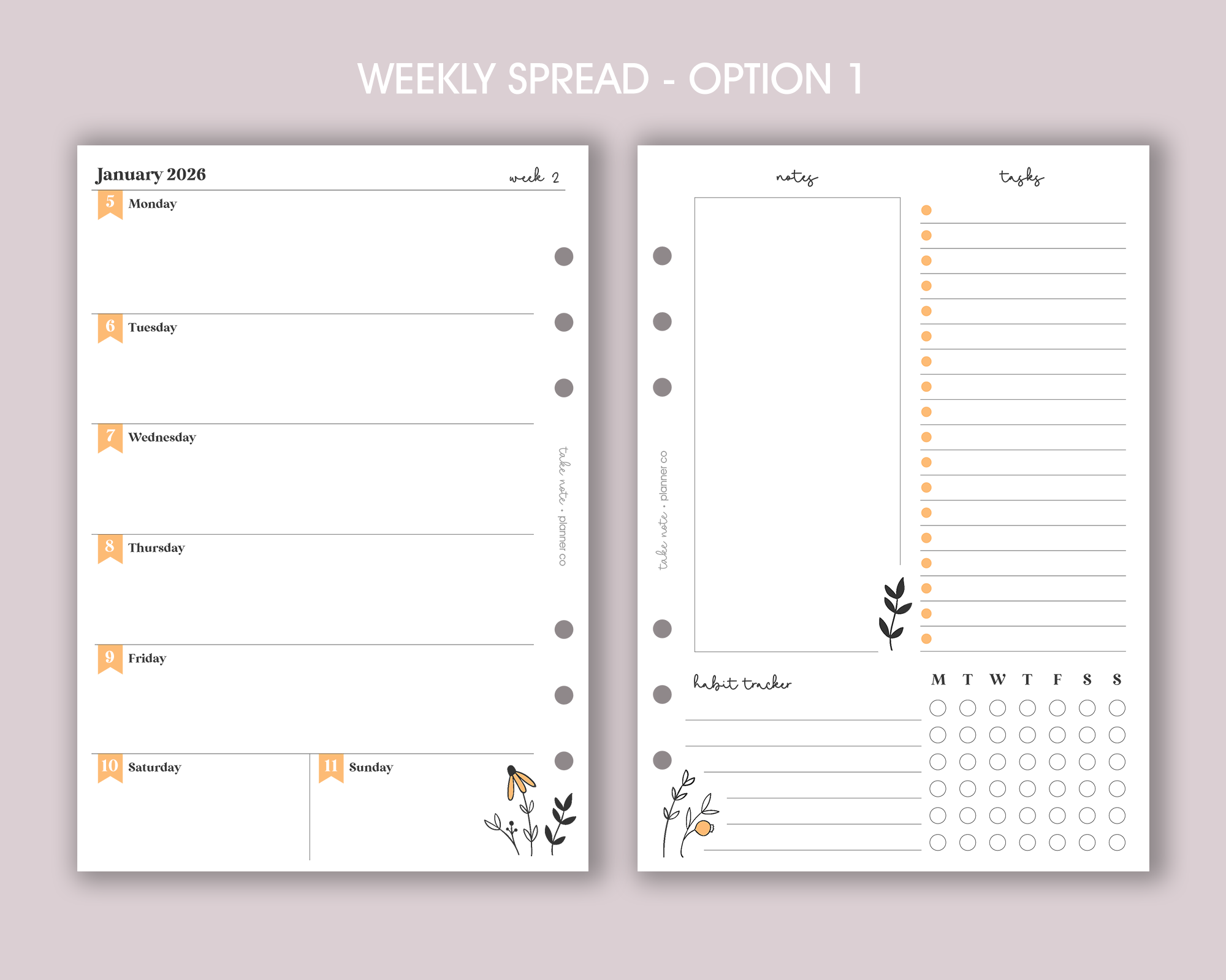 Dated Weekly Inserts <!---daisy:WEEK2-->