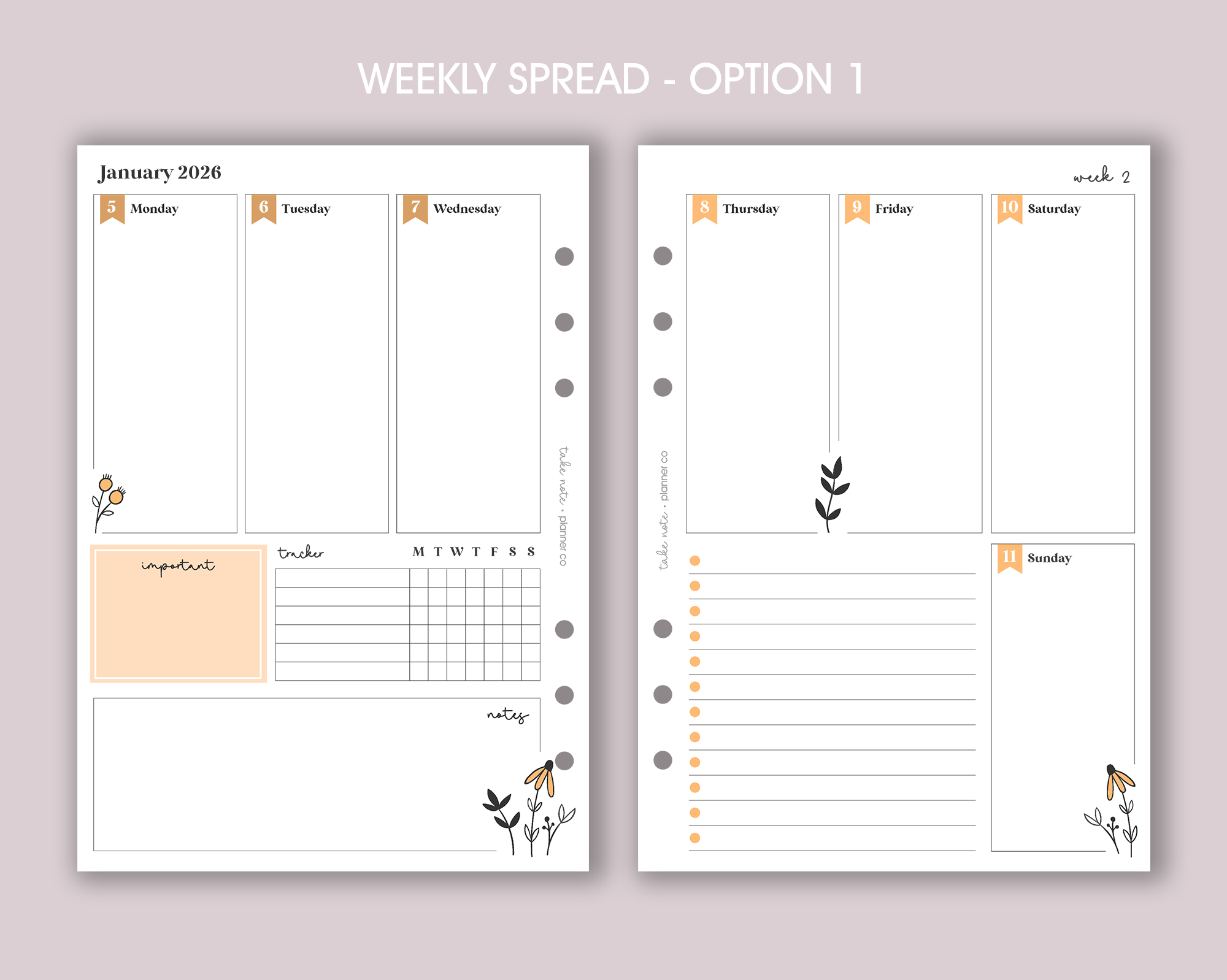 Dated Weekly Inserts <!---daisy:WEEK4-->