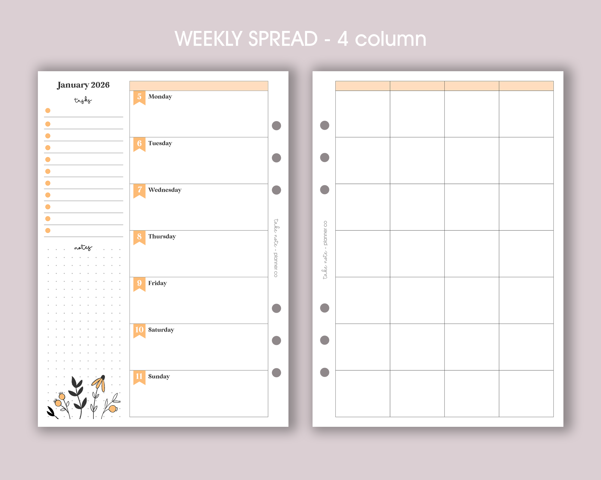 Dated Weekly Inserts <!---daisy:WEEK6-->
