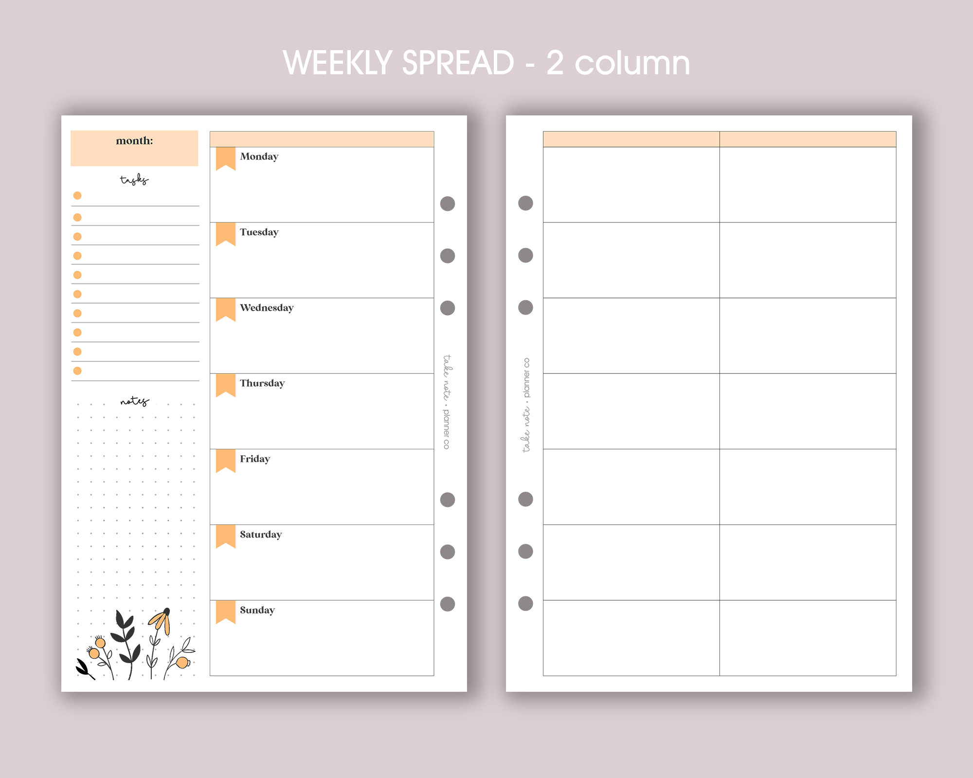 Undated Weekly Inserts <!---daisy:WEEK6-->