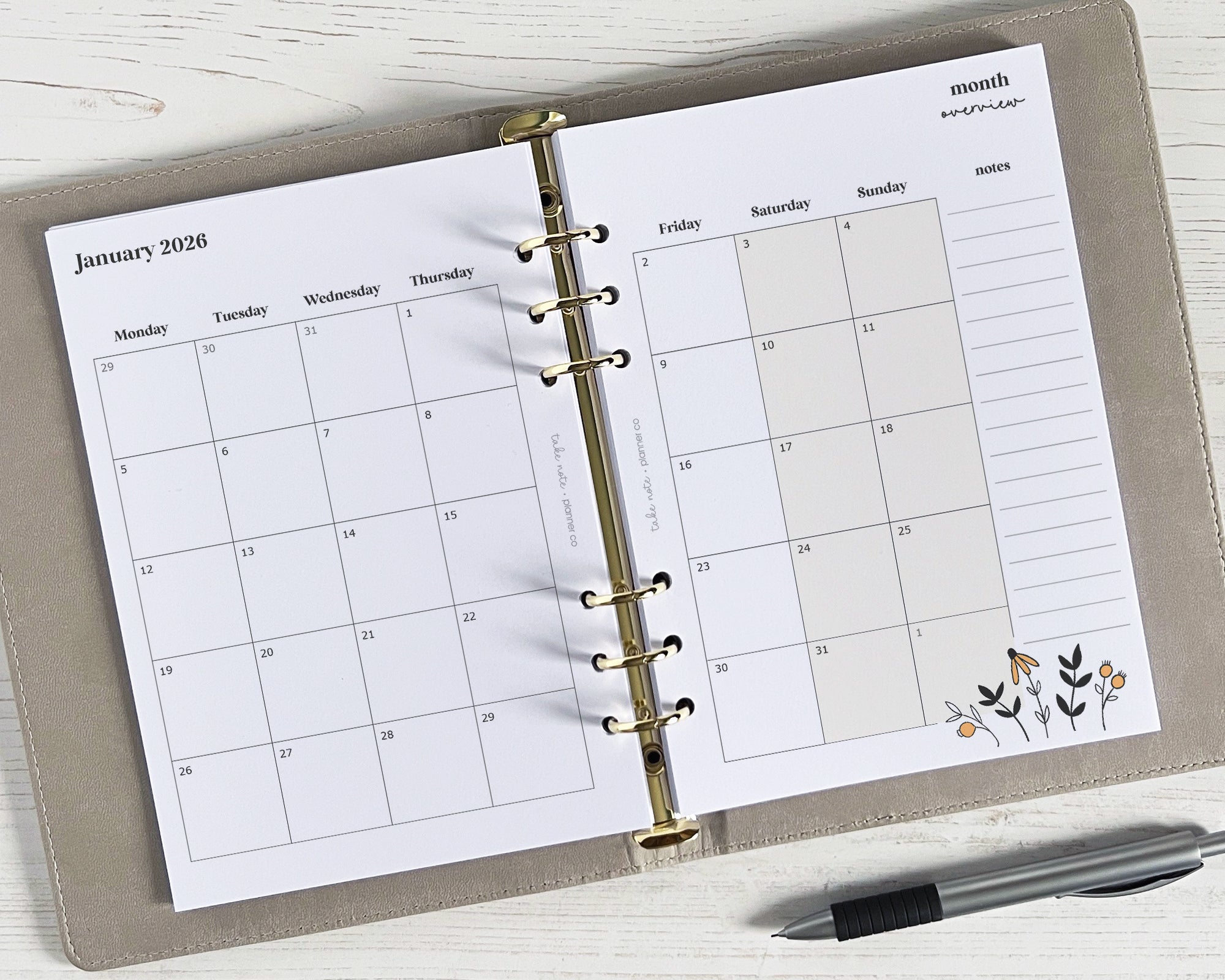 Dated Monthly Inserts <!---daisy:MONTH1-->