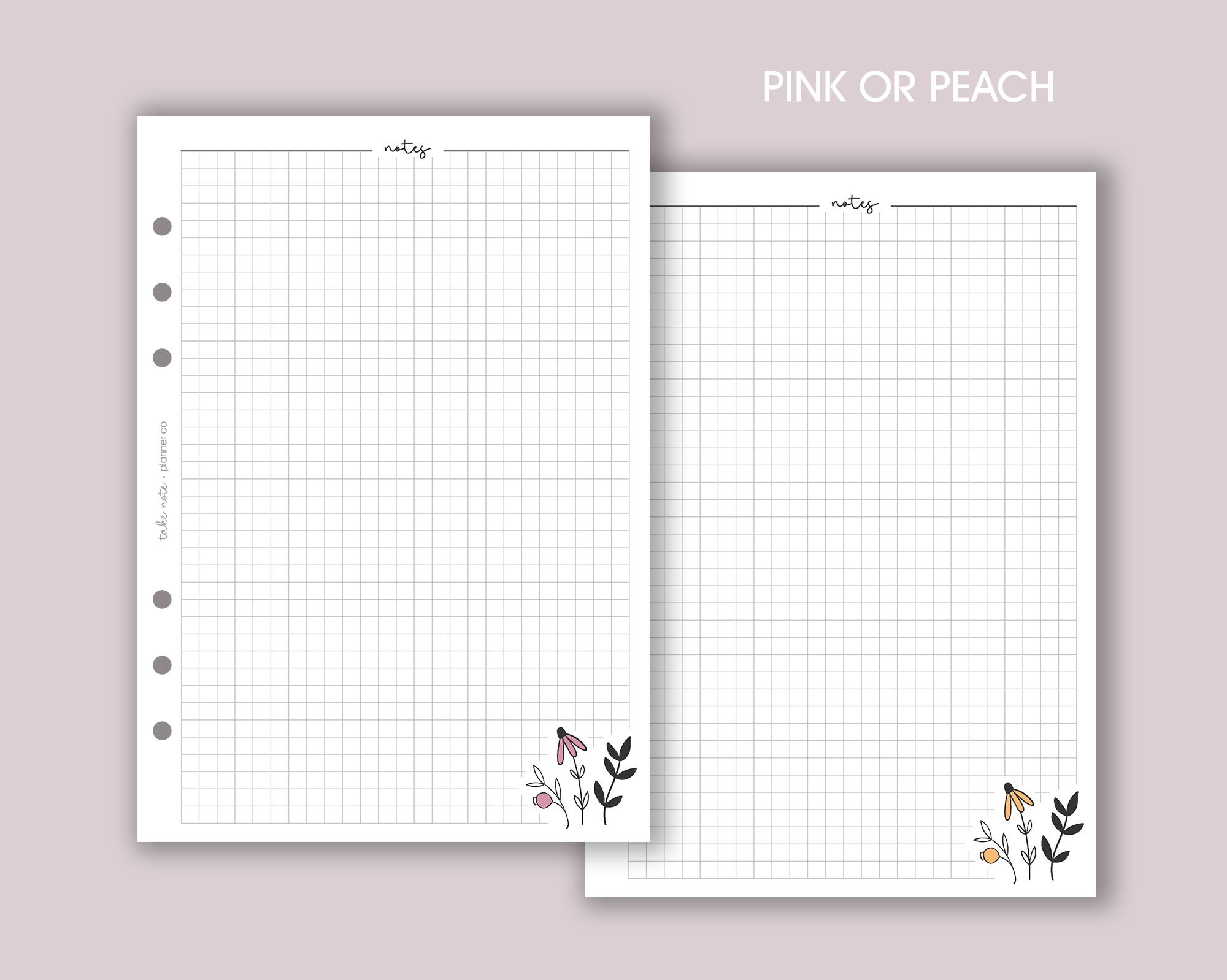 Squared Note Page Inserts <!---daisy:NOTESsquare-->