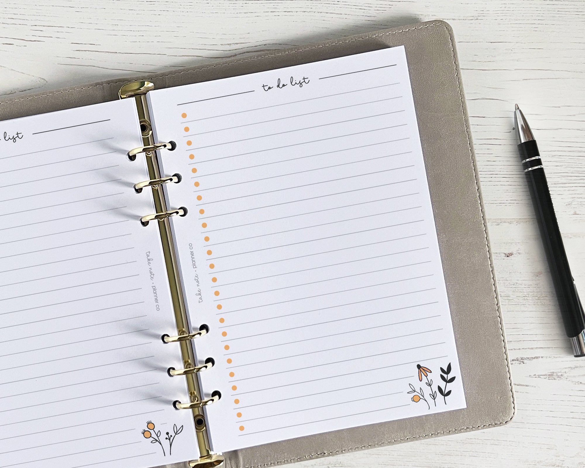 To Do List Inserts <!---daisy1-->