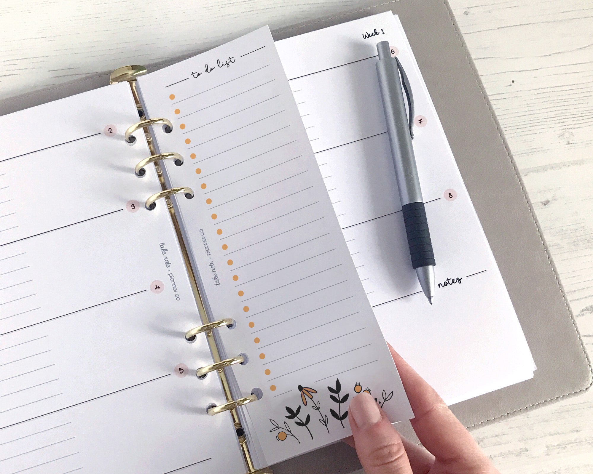 Slim To Do List Inserts <!---daisy-->