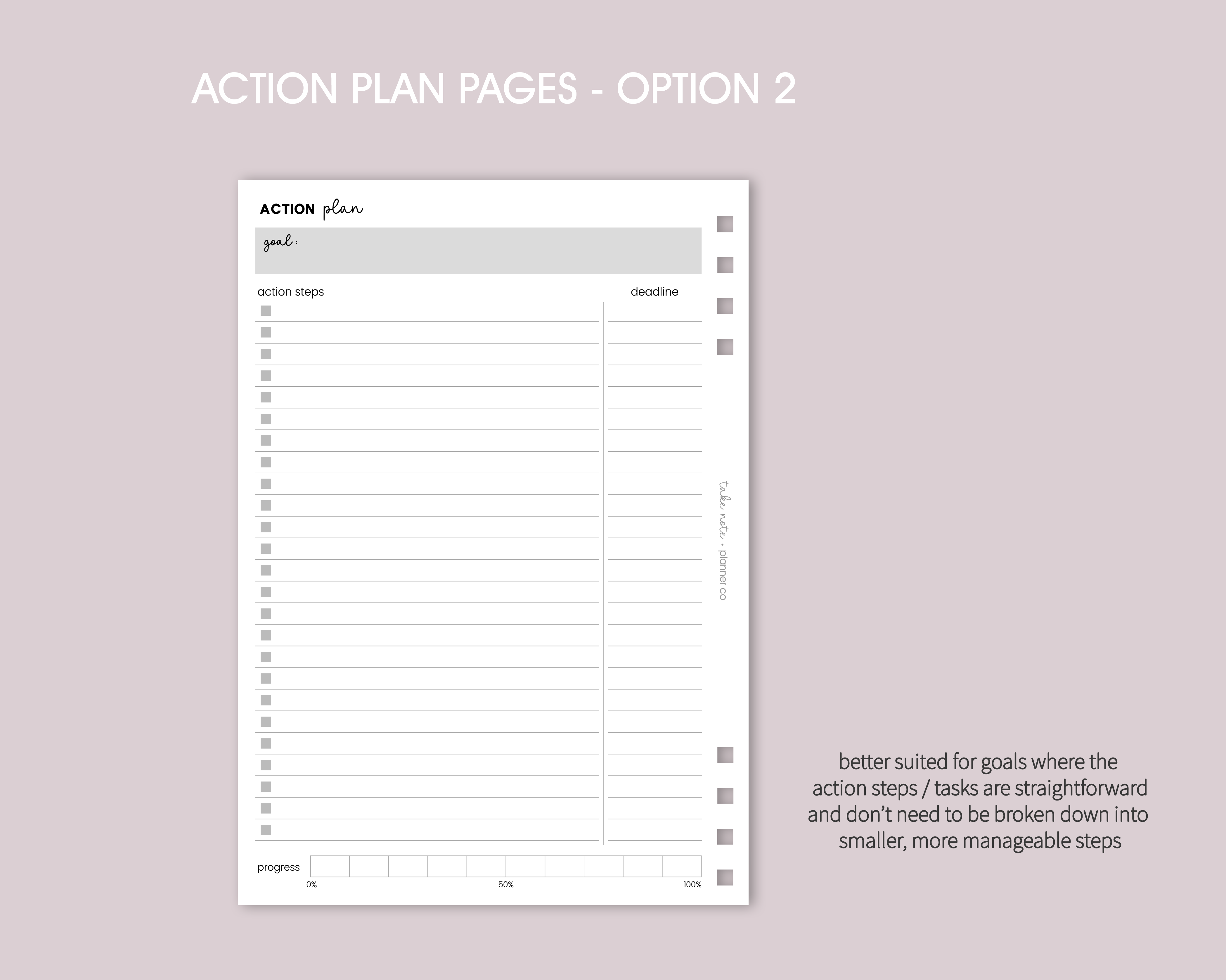 Goal Setting Workbook | Undated