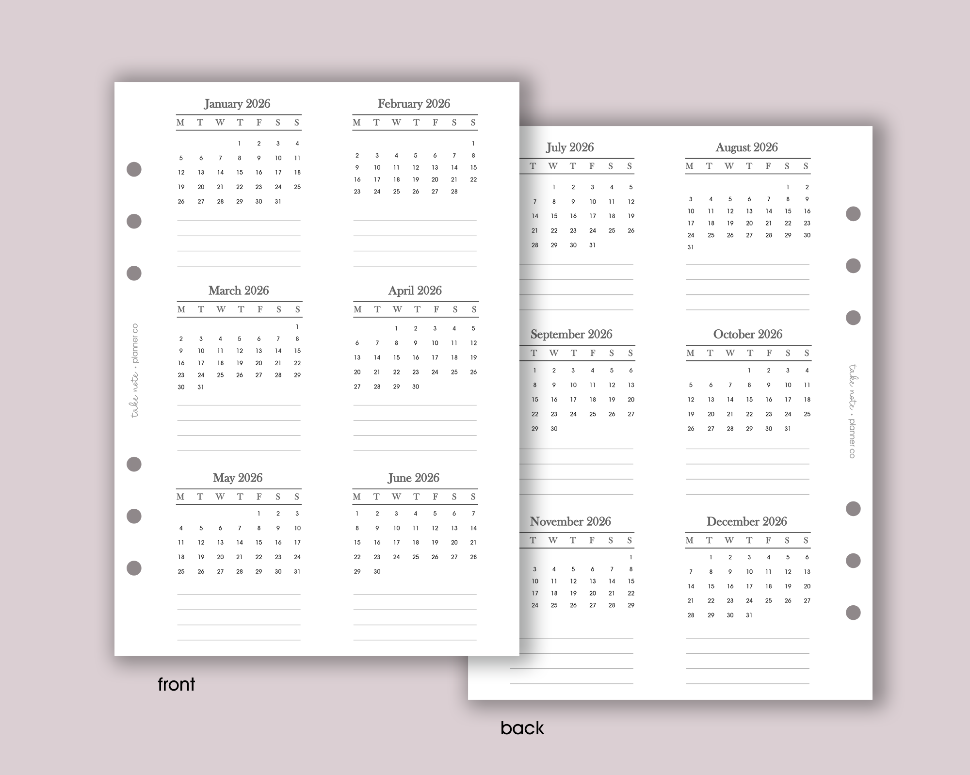 Yearly Overview Insert <!---minimal:YEAR2-->
