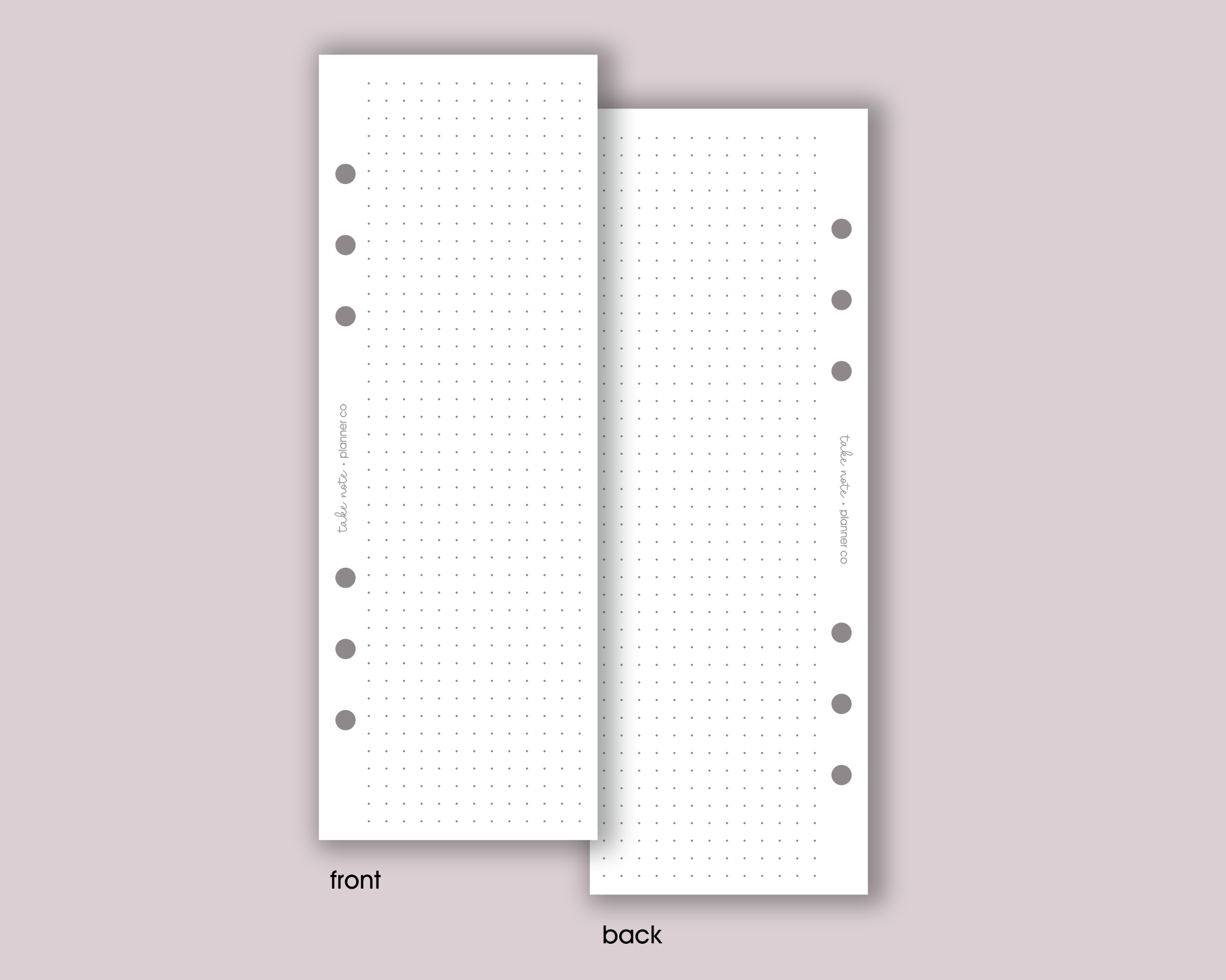 Slim Dotted Note Inserts <!---minimal-->
