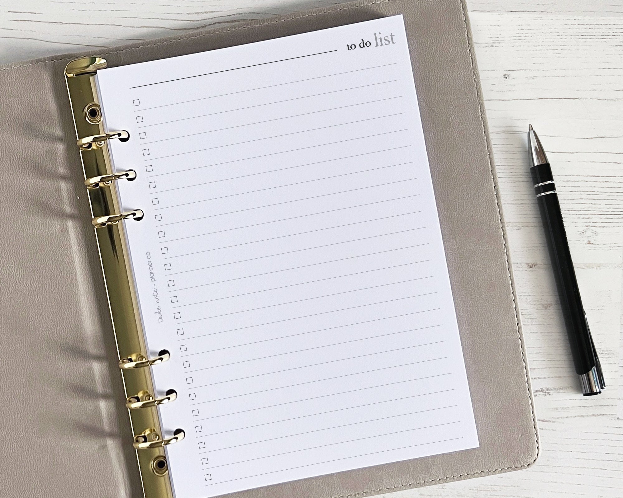 To Do List Inserts <!---minimal1-->