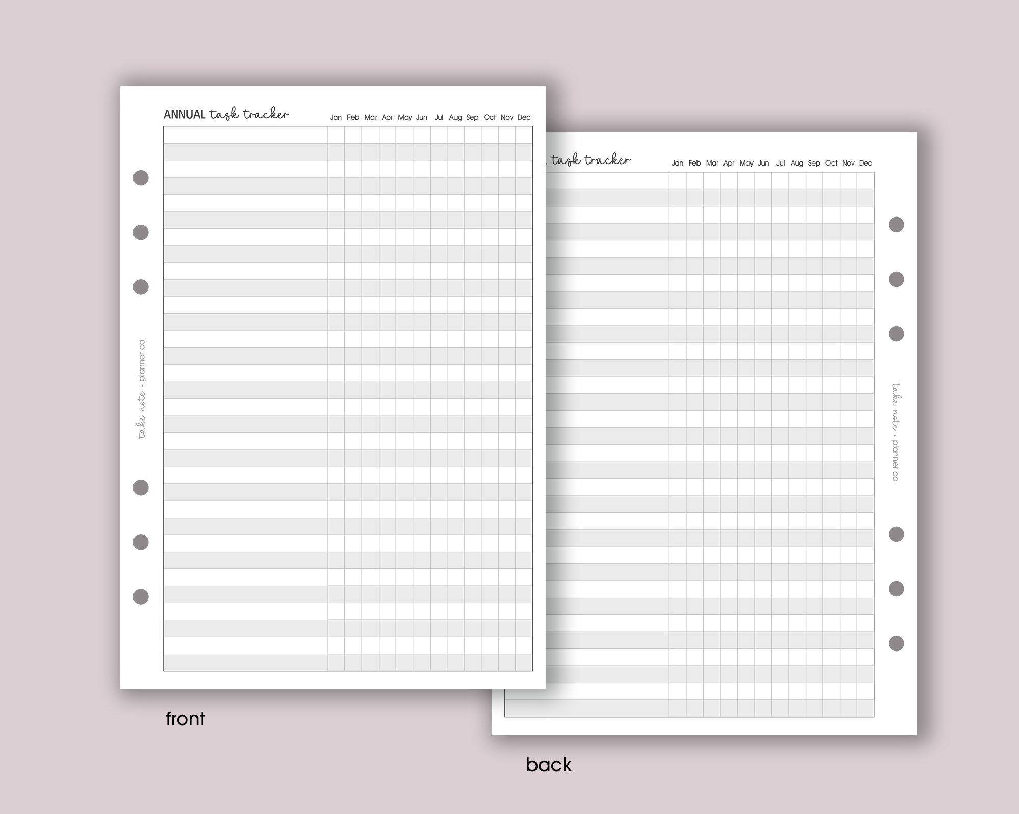 Annual Task Tracker <!---yearlyTODO2-->