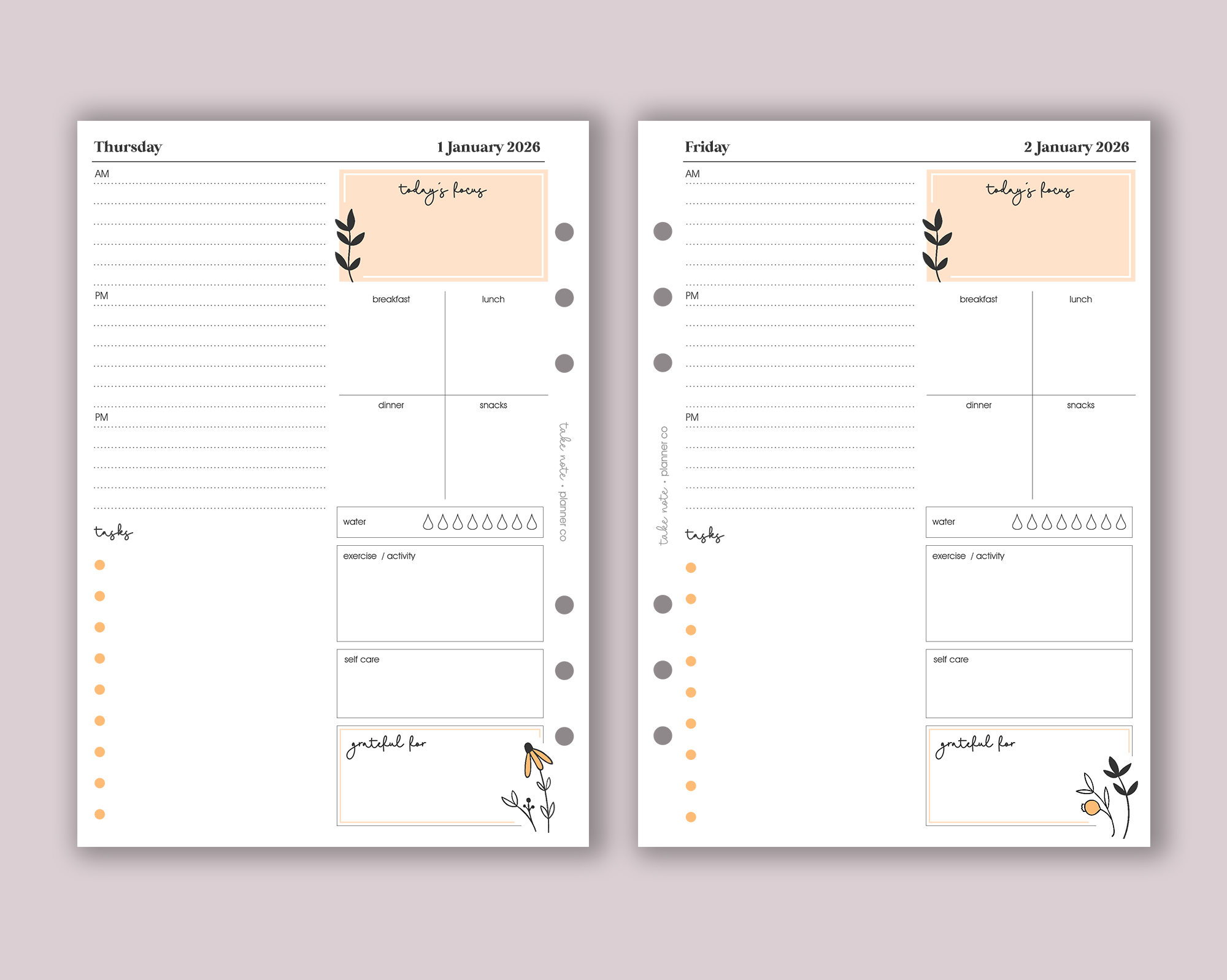 OVERSTOCK | 2026 Daily Inserts