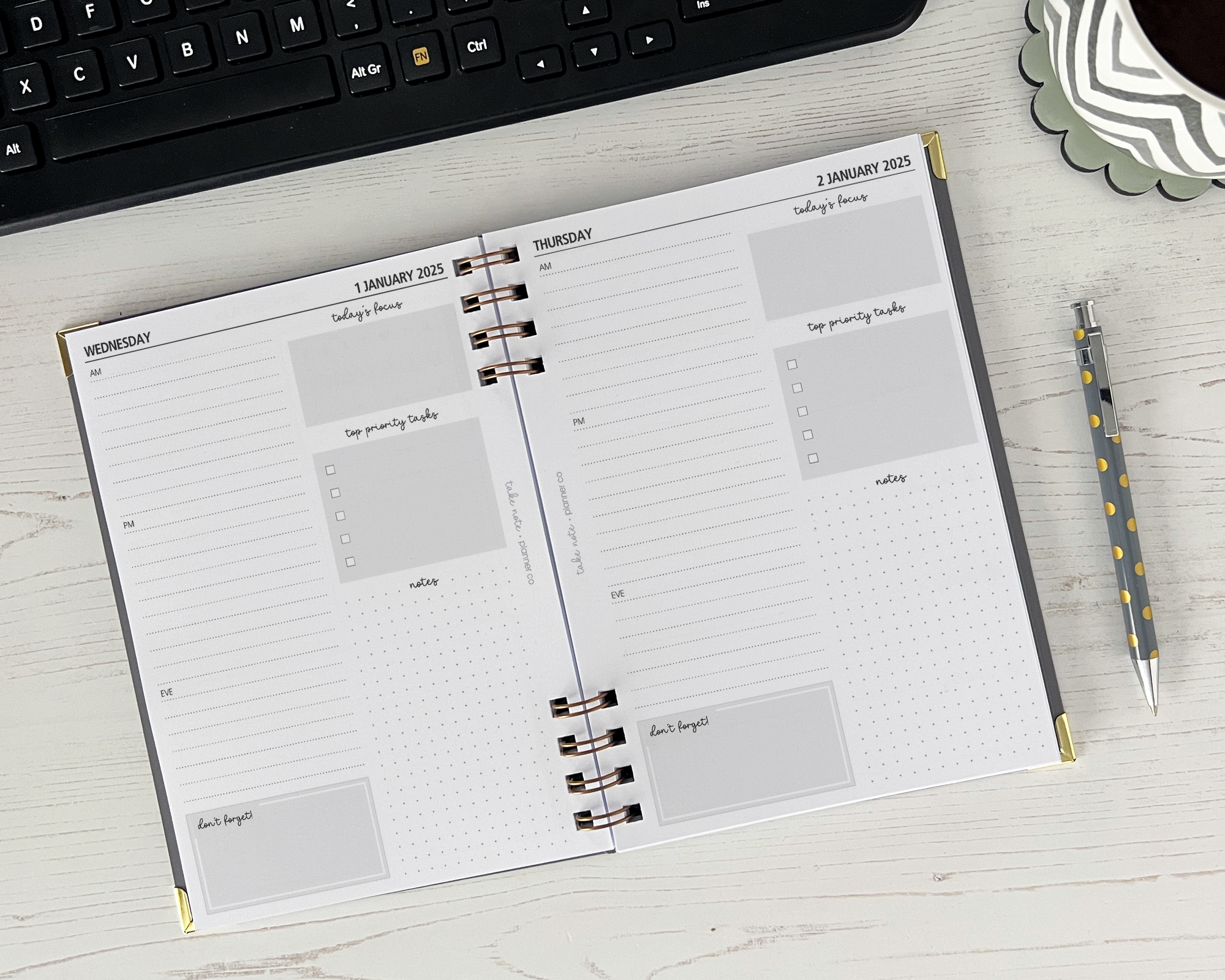 Daily Planner | CORE <!---classic2-->