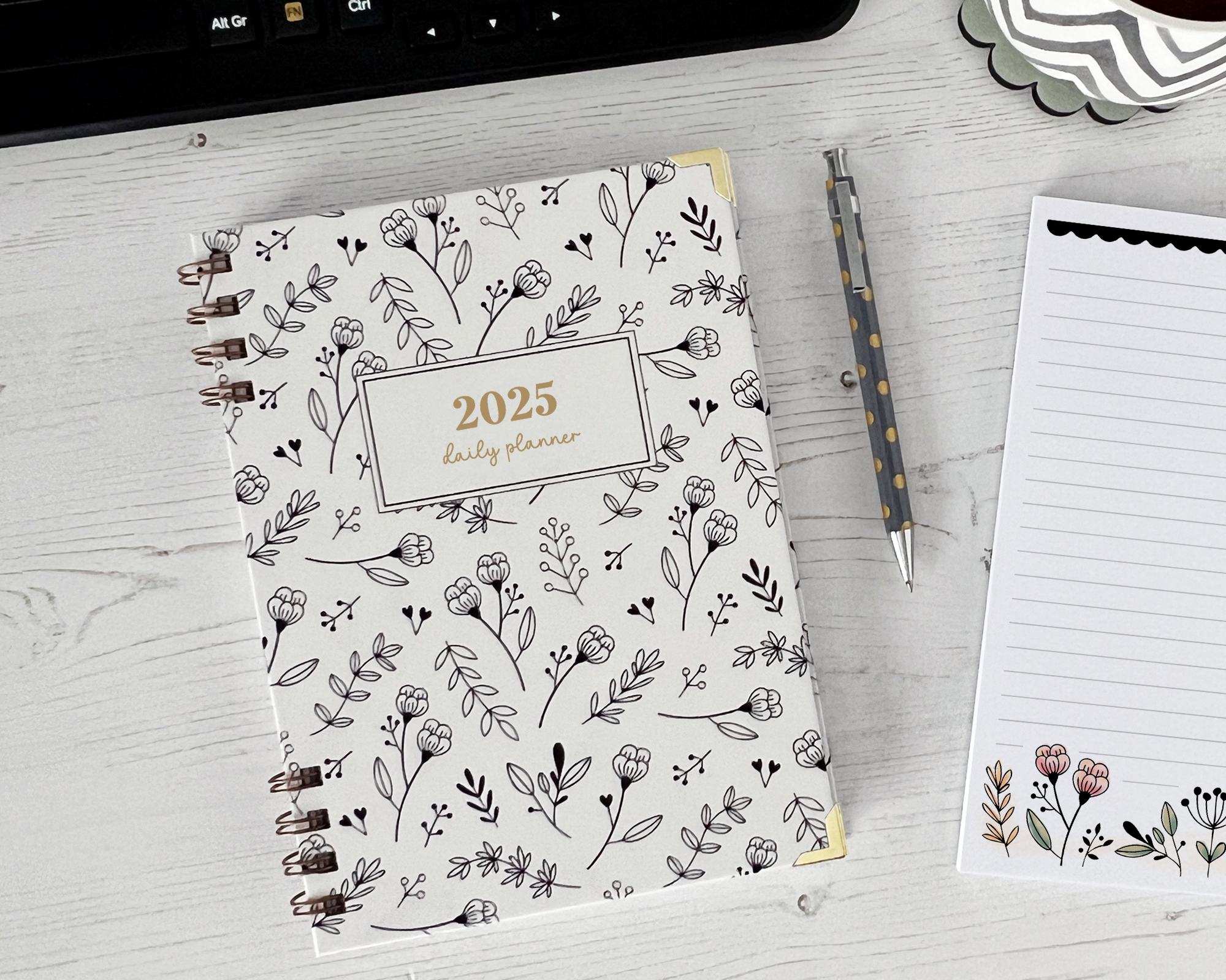 Daily Planner | CORE <!---floral-->