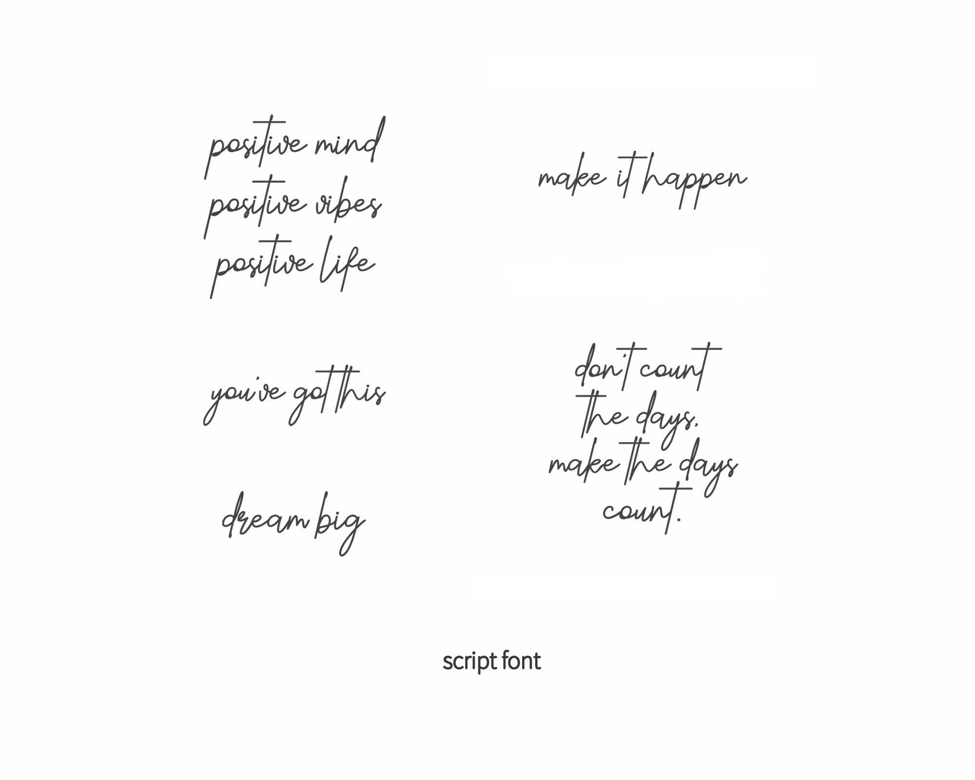 Positive Phrase Notebook