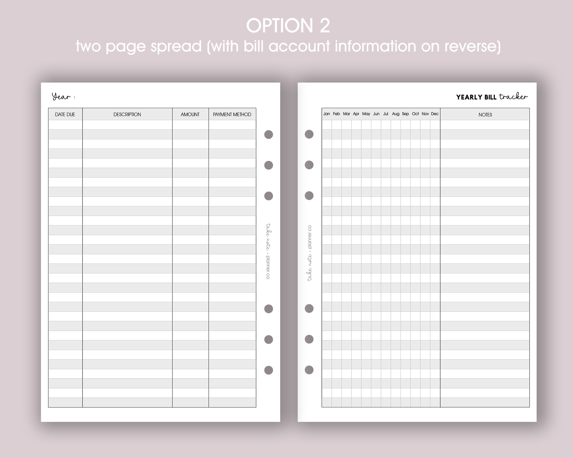 Yearly Bill Tracker <!---billsyear1-->