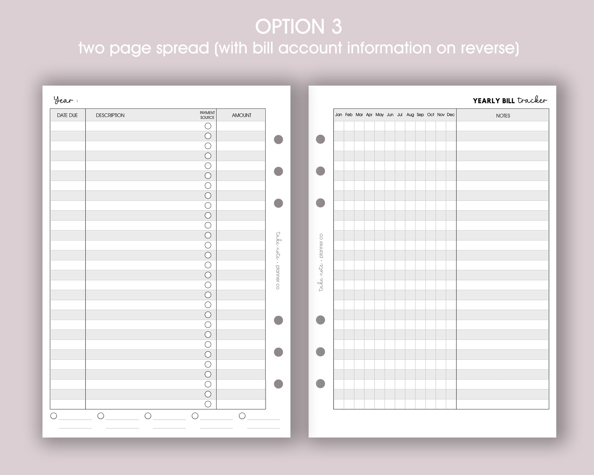 Yearly Bill Tracker <!---billsyear1-->