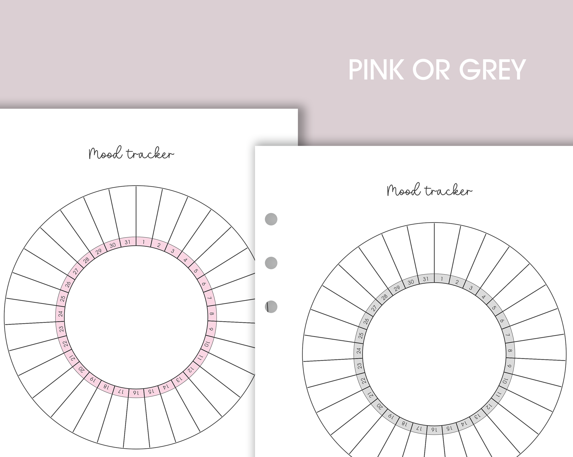 Mood Tracker Inserts <!---classic-->