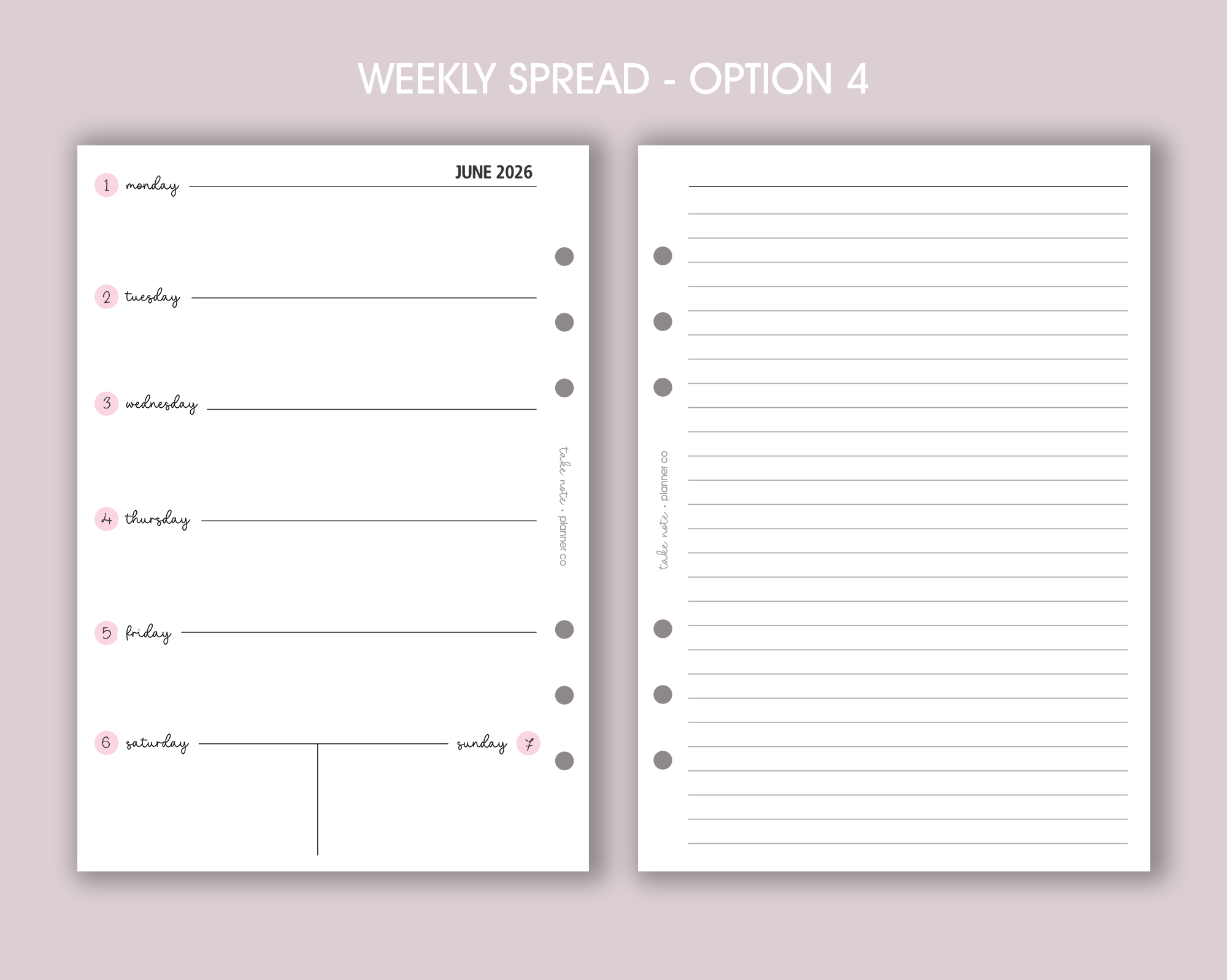 OVERSTOCK | Academic Weekly Inserts <!---classic:WEEK2 nodash opt4 grey-->