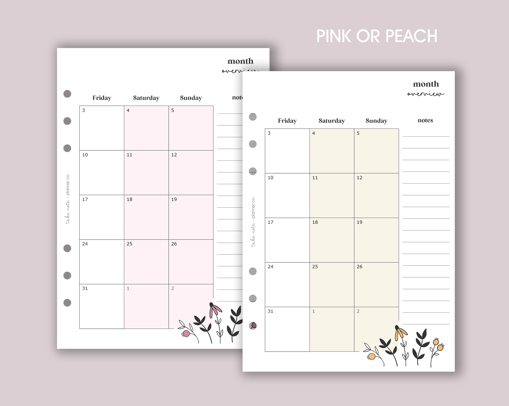 Dated Monthly Inserts <!---daisy:MONTH1-->