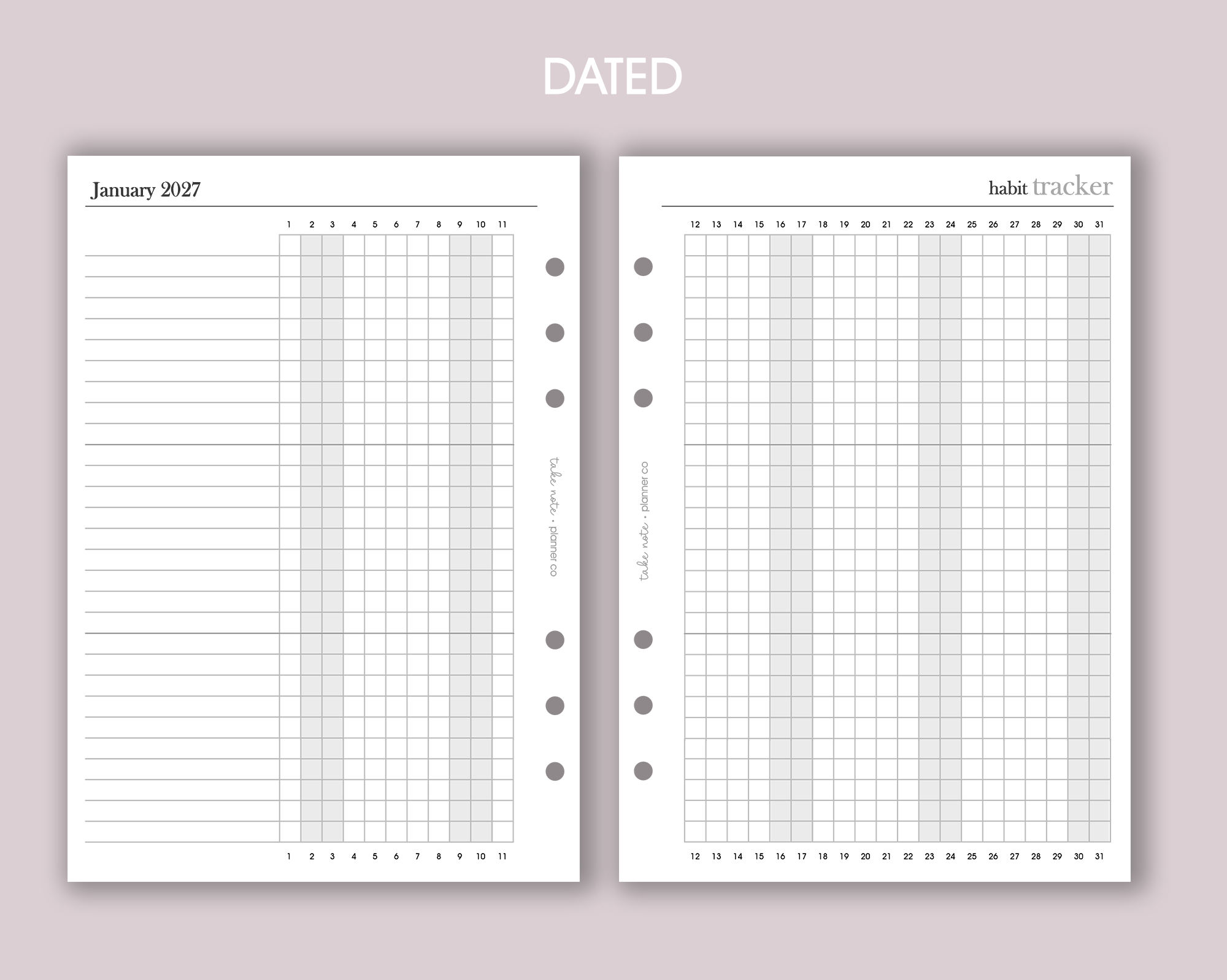 Habit Tracker Inserts <!---minimal-->