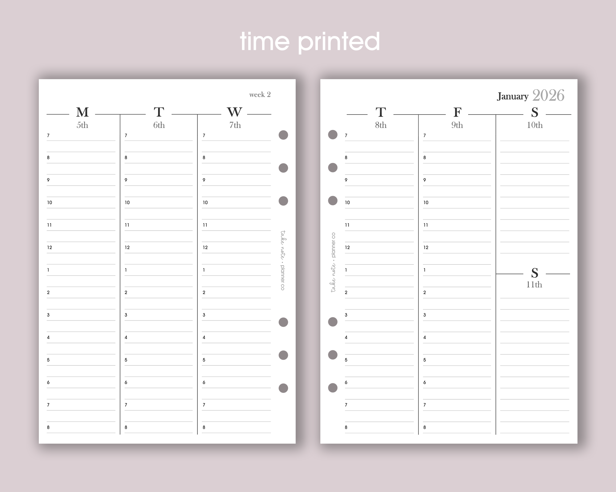 Dated Weekly Inserts <!---minimal:WEEK5-->